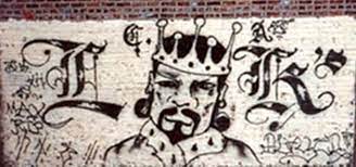 How To Identify Gang Graffiti P1 Latin Kings Gang Graffiti King Picture