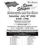 Stars & Stripes Motorcycle & Car Show – Manitowoc – 7/18/2026
