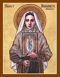 St Bernadette Soubirous Of Lourdes Icon By Theophilia St Bernadette Soubirous Catholic Saints Images Santa Bernadette