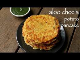 aloo cheela recipe aloo ka cheela or aloo chilla potato pancakes