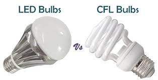 difference between led and cfl bulbs with similarities and