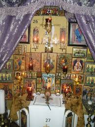 A Lutheran Home Altar Area Home Altar Altar Sacred Places