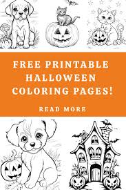 Image result for printable halloween coloring pages