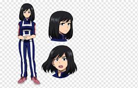 Anime girls, in general, are beautiful. My Hero Academia Wikia Anime Black Hair Dad Hero Black Hair Pin Human Png Pngwing