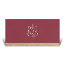 Hindu Wedding Card Kankotri 6 Dark Red And Gold Kankotri Hindu Wedding Cards Wedding Cards Marriage Cards