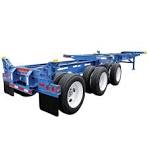 Factory Brand New Skeletal Container Trailer Chassis Frame 40ft Skeleton  Semi Trailer