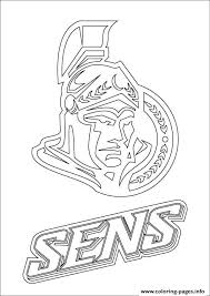 Print Ottawa Senators Logo Nhl Hockey Sport Coloring Pages Sports Coloring Pages Ottawa Senators Ottawa Senators Hockey