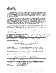 Teacher S Guide In English 4