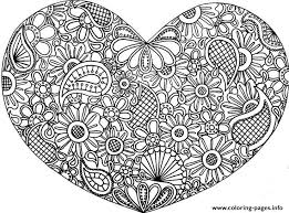 These valentines day coloring pages are for the adults. Adult Mandala Heart Love 2016 Coloring Pages Printable