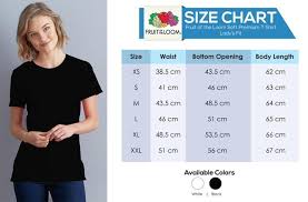 Size Charts The Noir Desire