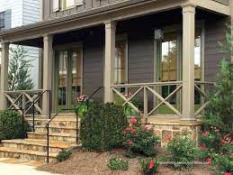 Front Porch Railing Ideas Materials And More Porch Railing Designs Front Porch Design Porch Design