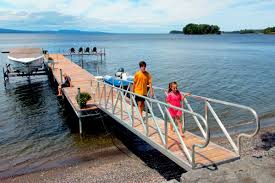 Aluminum dock plates the convenient, safe and easy way to access loading docks from trucks. Gangways Steel And Aluminum Dock Gangways Or Ramps The Dock Doctors