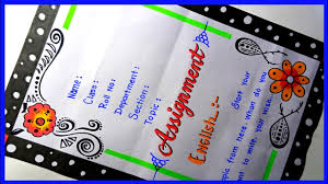 Futuristic design of data flow. Assignment Front Page Design Assignment Pattern Assignment Border Design Border For Assignment Youtube