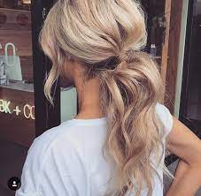 Pin By Gabby Roach On Hair Medium Hair Styles Messy Ponytail Hairstyles Hair Styles