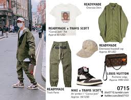 Baggy style is the best style of clothing. K Pop Idols Who Have Repped Travis Scott Nike S Kpopmap