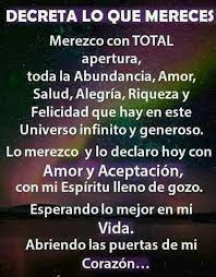 Decretos poderosos de una mente millonaria dirigidos al subconsciente (meditación). Pin En Decretos