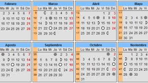Según el horóscopo chino es un buen año en el sector de actividades y trabajo. Calendarios Del Embarazo Calendarios Para Embarazadas