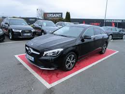 Mercedes Cla Shooting Brake Occasion Diesel Noir 2017 Brest Finistere Classe Shooting Brake 200 D 7 G Dct Inspiration 19490 128065 Km
