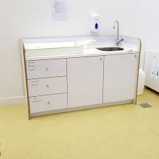 baby changing table with sink moon kids