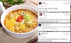 Maybe you would like to learn more about one of these? New York Times Trolled For A Ramen Recipe With American Cheese Daily Mail Online