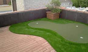 Photo Archive Backyard Putting Green Backyard Green Backyard