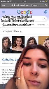 Tessa Hannah's Instagram, Twitter & Facebook