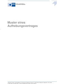 Fachanwälte für arbeitsrecht überprüfen für sie, ob ein aufhebungsvertrag sinnvoll ist.fachanwalt für arbeitsrecht in stuttgart alexander berth. Muster Eines Aufhebungsvertrages Pdf Kostenfreier Download