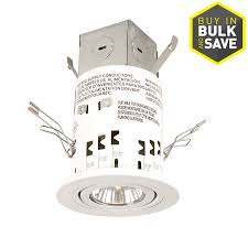 Utilitech White Standard Remodel Recessed Light Kit Fits Opening 3 In Lowes Com Recessed Lighting Kits Recessed Lighting Can Lights