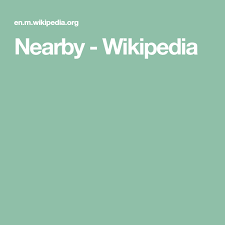 Nearby Wikipedia Good To Know Wikipedia Lockscreen