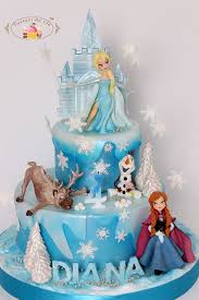 Tort Regatul De Gheata Pentru Diana Frozen Birthday Theme Frozen Cake Frozen Birthday