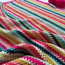 V-Stitch Blanket — madebyanita