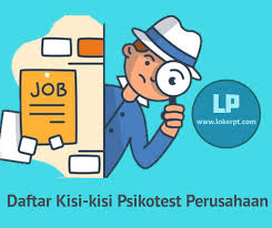 Maybe you would like to learn more about one of these? Daftar Lengkap Kisi Kisi Psikotest Pt Jabodetabek Terbaru 2021