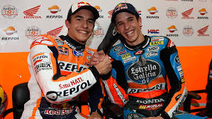 Alex marquez jumpalitas alias crash di valencia motogp test, katanya sih mencari batas dirinya dan motornya dalam beraksi. Alex And Marc Marquez Together In The 2020 Motogp Hrc Team Matrax Lubricants