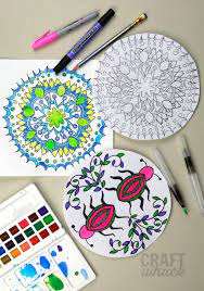 If you're going to want to watercolor your mandala at the end, use watercolor paper. How To Draw Simple Beautiful Mandalas Easy Beginner Guide