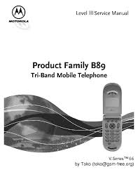 MOTOROLA V690 Service Manual download ...
