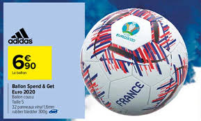 Beau jeu et fracas (france 2016), tango (pologne et ukraine 2012). Offre Ballon Spend Get Euro 2020 Adidas Chez Carrefour Market