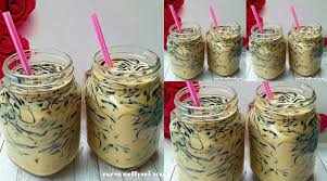 Setoran #pekancooksnap , saya mampir ke komunitas surabaya membuat es cau, intip2 resep @aisyahw_05 , di resep ini sy ga pakai gula cao dan jahe , sy sesuaikan dgn bahan yg ada, plus tambahan krim fiber, sesuai selera aja 🙂 #cookpadcommunity_bogor #dapurtunik Es Cincau Serut Gula Merah By Susan Mellyani Kumpulan Resep Teruji