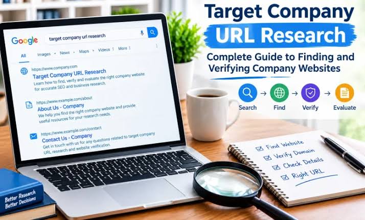 Target Company URL Research