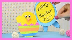 7 glue large star in centre of card. How To Make Rocking Chick And Bunny Easter Card Colorize Youtube