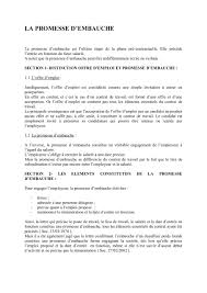 ?l?ments constitutifs du contrat de travail. Ii Le Contrat De Travail Consequence Du Lien De Subordination