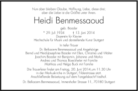 Sie verfassen eine todesanzeige 📰 oder eine traueranzeige und brauchen dafür motive, trauersprüche & beispiele? Stuttgart Gedenkt De Gedenkseite Von Heidi Benmessaoud Traueranzeigen Trauer Trauer Zitate
