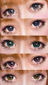 Royal Vision Cinderella Series Japanese Korean Big Eye Circle Lenses Lens Cosmetic Colored Contacts Contact Lenses Colored Fashion Contact Lenses Circle Lenses