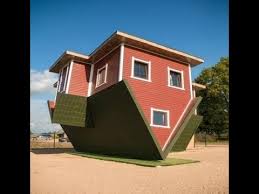 Upside down house kuching is an interactive gallery where the interior set up are built upside down. Upside Down House In Malaysia Youtube