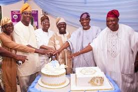 May god's warmth always with you, pastor! Photos Aregbesola Lai Mohammed Imams Pastors At Akande S 81st Birthday The News