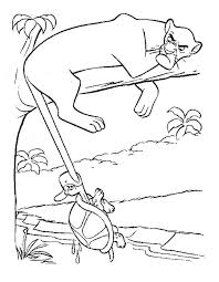 Some of the coloring pages shown here are coloriages imprimer le livre de la jungle numro 113756, the jun. Online Coloring Pages Mowgli Coloring Page Bagira On The Tree Mowgli