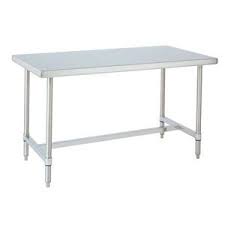14 Gauge Metro Wt307hs 30 X 72 Hd Super Open Base Stainless Steel Work Table Stainless Steel Work Table Stainless Steel Kitchen Table Stainless Steel Table