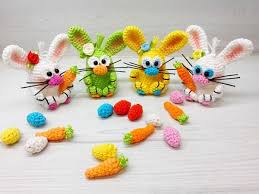 Bastelideen zu ostern mit bastelvorlagen & bastelanleitungen sowie einem basteln mit tontöpfen tontopffiguren zu ostern und frühling. U Pet Hase Hakeln Baby Hase Mit U Pet