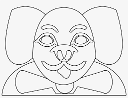 How stinking adorable are these fun little cardboard cones, they make a wonderful tree ornament or a simple kids christmas craft. Party Animal Cut Out Face Mask Png Grinch Png Image Transparent Png Free Download On Seekpng