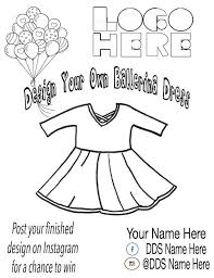 Getting children dressed is a struggle sometimes. Design A Dress Coloring Page Choose Your Package Etsy In 2021 Dress Coloring Pages Design Coloring Pages