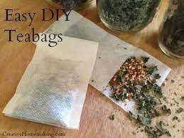 How To Make Your Own Tea Bags Diy Tea Bags Tea Diy Homemade Tea